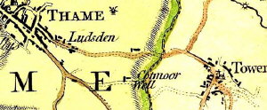 Part of the 1767 Jeffreys map